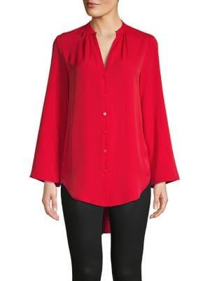 Context High-low Bell-sleeve Top