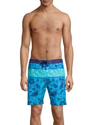 Tommy Bahama Printed Drawstring Boardshorts