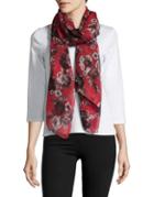 Lord & Taylor Floral Scarf