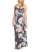 1.state Floral Wrap-front Dress