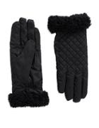 Echo Fleece-trimmed Gloves