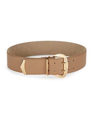 Steve Madden Wide Faux Leather Belt