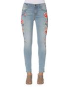 Driftwood Jackie Side Embroidered Jeans