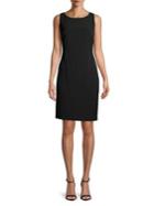 Karl Lagerfeld Paris Back Draped Shift Dress