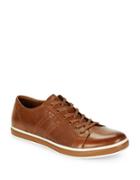 Kenneth Cole New York Brand Wagon Perforated Leather Low-top Sneakers