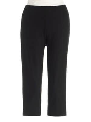 Eileen Fisher Plus Slim-fit Capri Pants