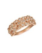 Le Vian Strawberry And Nude Diamond And 14k Rose Gold Ring