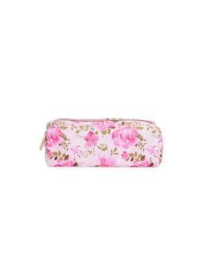 Tri-coastal Design Floral Cosmetic Zip Pouch