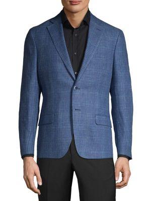 Michael Kors Plaid Notch Sportcoat