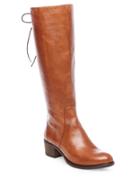 Steve Madden Leather Lace-up Knee-high Boots