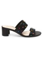 Nanette Lepore Drew Studded Faux Leather Sandals