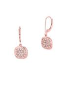 Morris & David 14k Rose Gold & Diamond Pave Drop Earrings