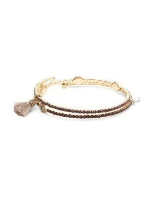 Lonna & Lilly Crystal Bangle Bracelet