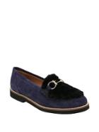 Andre Assous Pascale Faux Fur Penny Loafers