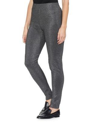 Vince Camuto Sapphire Sheen Metallic Leggings