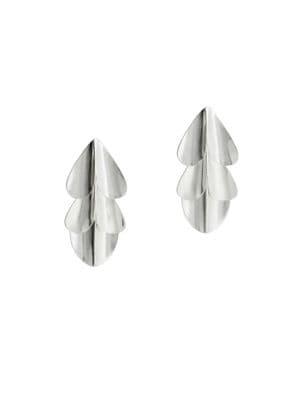 Mango Leaf Pendant Earrings