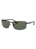 Ray-ban 61mm Rectangle Metal Sunglasses