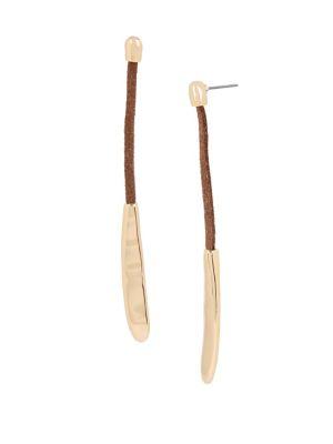 Robert Lee Morris Collection Sunset Long Linear Earrings