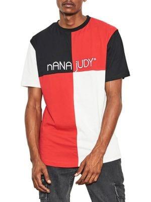 Nana Judy Masonic Colorblock Cotton Tee