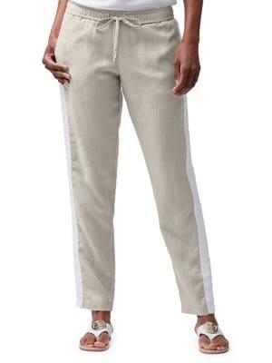 Tommy Bahama Two Palms Tux Striped Linen Pants