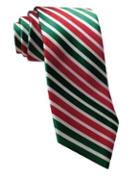 Susan G. Komen Knots For Hope Holiday Stripe Tie