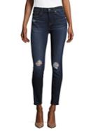7 For All Mankind Five-pocket Whiskered Jeans