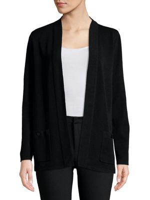 Anne Klein Long Sleeve Open Front Cardigan
