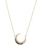 Jessica Simpson Crescent Moon Pendant Necklace
