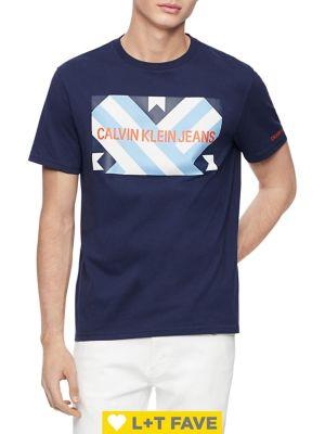 Calvin Klein Jeans Institutional Logo Graphic Tee
