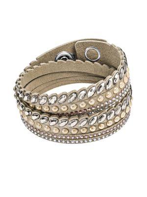 Swarovski Leather Bracelet
