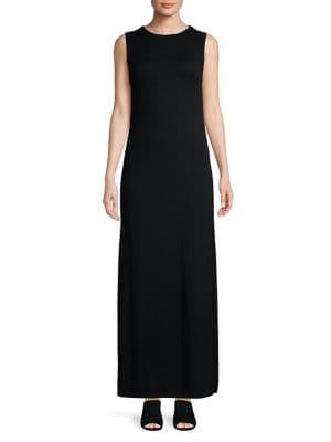 Caara Split Knit Maxi Dress