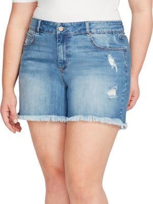 William Rast Plus Perfect Denim Shorts
