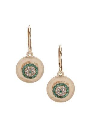 Lonna & Lilly Goldtone & Crystal Drop Earrings