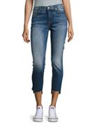 7 For All Mankind Step Hem Skinny Ankle Jeans