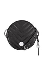 Lodis Juna Circle Quilted Leather Crossbody Bag