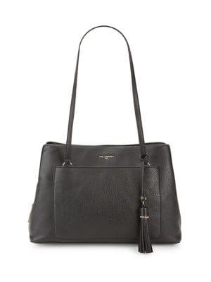 Karl Lagerfeld Paris Karen Peony Leather Tote