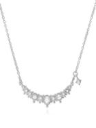 Ripka Santorini White Topaz And Sterling Silver Bar Necklace