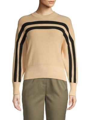 The Fifth Label Striped Ribbed Sweater