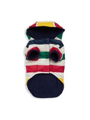 Hudson's Bay Company Striped Dog Puffer Coat
