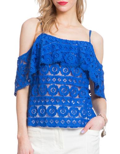 Plenty By Tracy Reese Lace Flirty Top