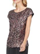 Vince Camuto Gilded Rose Sequined Blouse