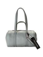 Marc Jacobs Tag Coated Leather Satchel Bag