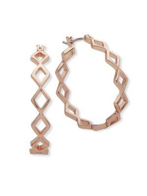 Ivanka Trump Classic Cut-out Hoop Earrings
