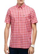 Lacoste Logo-print Cotton Check Shirt