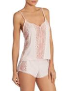 In Bloom Just Like Heaven 2-piece Satin Pj Shorts Set