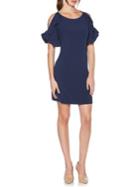 Laundry By Shelli Segal Cold-shoulder Sheath Dress