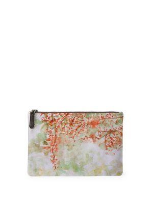 Vida Light Leather Carryall Pouch