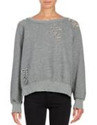 Honey Punch Distressed Pullover