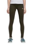 Adidas Originals Mid-rise Three-stripes Leggings