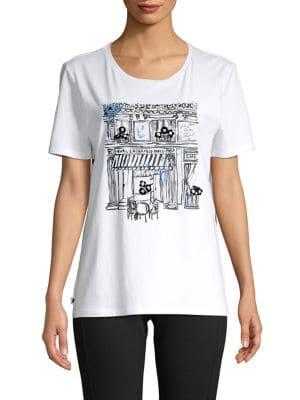 Karl Lagerfeld Paris Graphic-print Tee